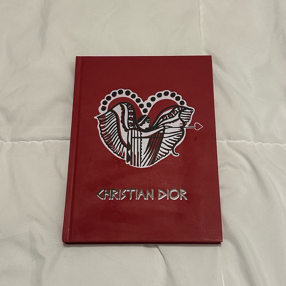 Dior notebook limited edition st Valentin